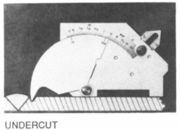 Cara Mengukur Cacat Undercut Cara Mengukur Cacat Undercut