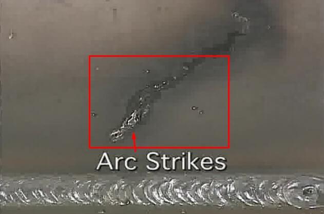 Cacat Las Arc Strikes