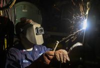 Cara Mengelas Vertikal